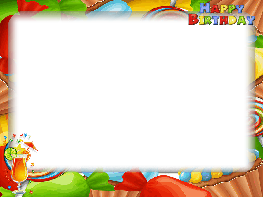Tropical Birthday Bash Frame