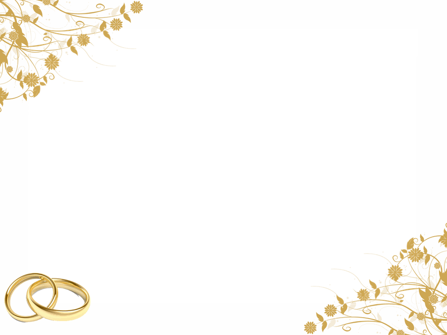 Golden Rings & Vines Frame