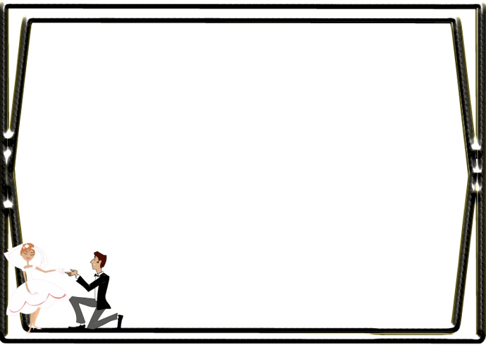 The Proposal Wedding Frame